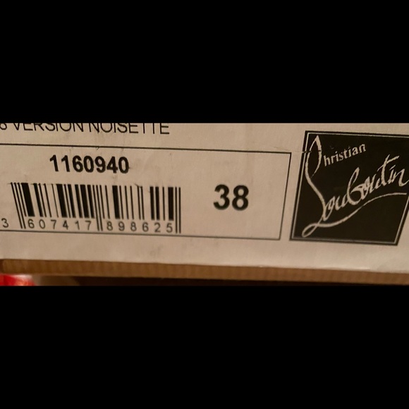 Christian Louboutin Snake skin tall boots brand new in a box - Picture 7 of 7